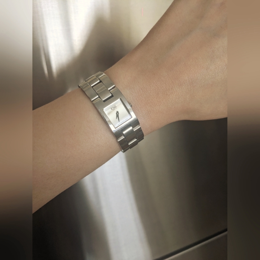 ESQ Movado ladies watch stainless steel
